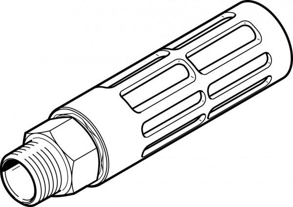 U-3/4-B Schalldämpfer