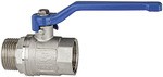 ID: 115724 - Kugelhahn »valve line«, Handhebel blau, MS vern., IG/AG, G 1 1/4